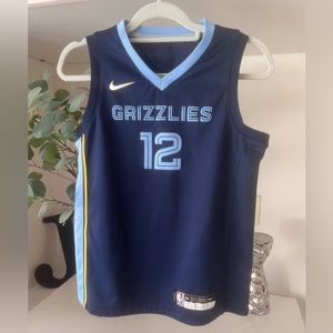Ja Morant basketball jersey 12 Youth medium 10/12 Memphis Grizzlies